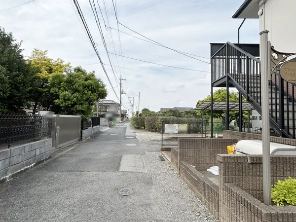 前面道路