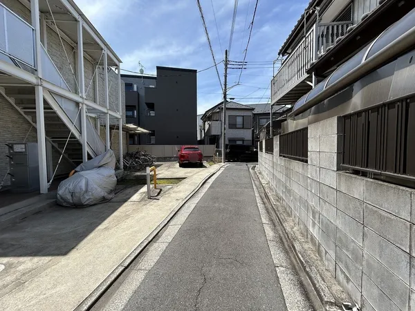 前面道路