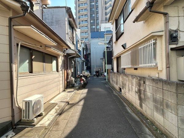 品川区中延2丁目 売土地 前面道路含む外観 品川区中延2丁目 売土地 前面道路含む外観