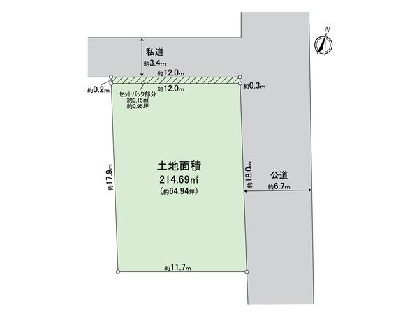 大田区上池台3丁目土地 区画図 大田区上池台3丁目土地 区画図