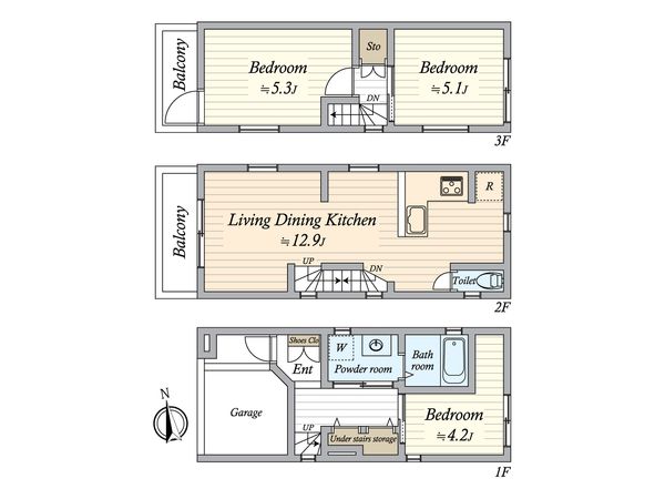 間取図(平面図)