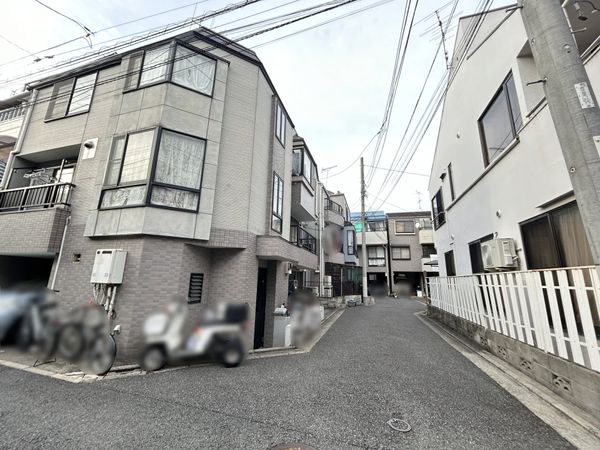 品川区中延4丁目戸建 前面道路含む外観 品川区中延4丁目戸建 前面道路含む外観