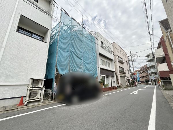 戸越6丁目新築戸建 前面道路含む外観 前面道路含む外観