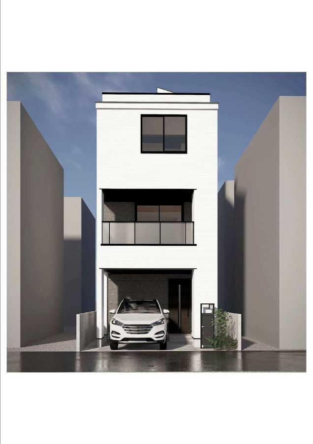 荏原7丁目新築戸建 外観パース図 外観パース図