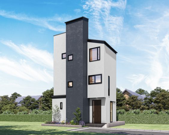 荏原7丁目新築戸建 外観パース図 荏原7丁目新築戸建 外観パース図