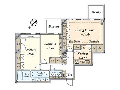間取図(平面図) 間取図(平面図)