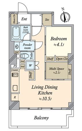 間取図(平面図)