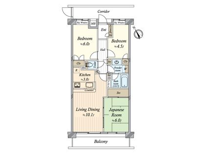 間取図(平面図)