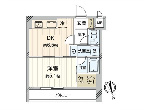 トーカンキャステール荻窪 間取図(平面図)