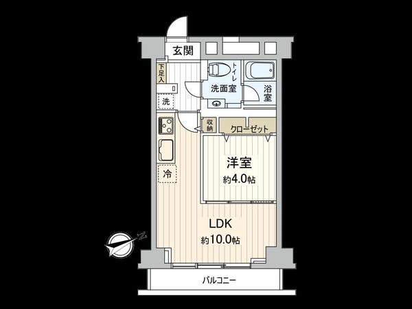 秀和高円寺レジデンス 間取図(平面図) 間取図(平面図)