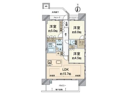 間取図(平面図)