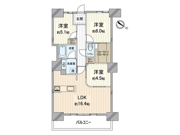 シティタワー大阪福島 間取図(平面図) 間取図(平面図)
