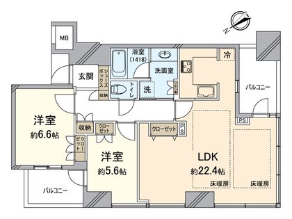 間取図(平面図)