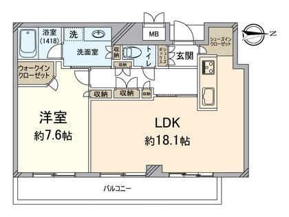 間取図(平面図)