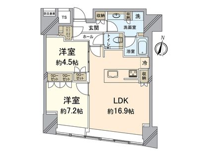間取図(平面図)