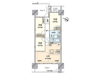間取図(平面図)