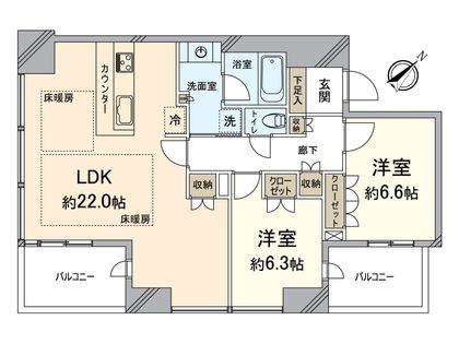 間取図(平面図)