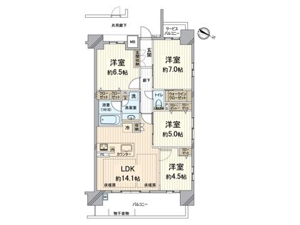間取図(平面図)
