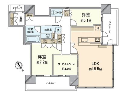 間取図(平面図)