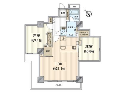 間取図(平面図)