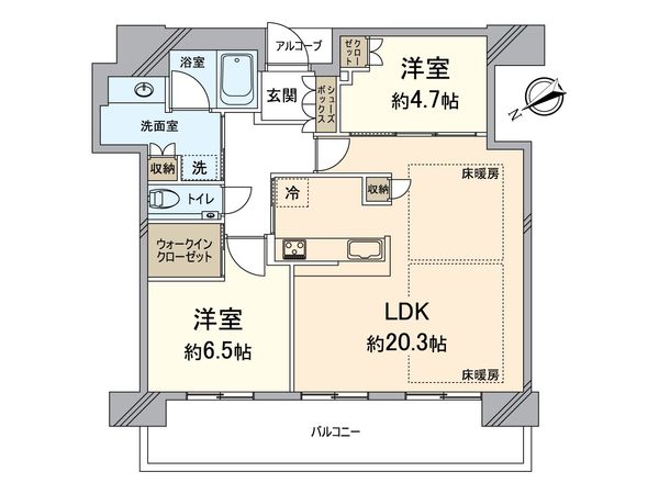 ザ・パークハウス中之島タワー 間取図(平面図) 間取図(平面図)