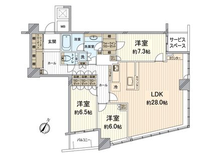 間取図(平面図)
