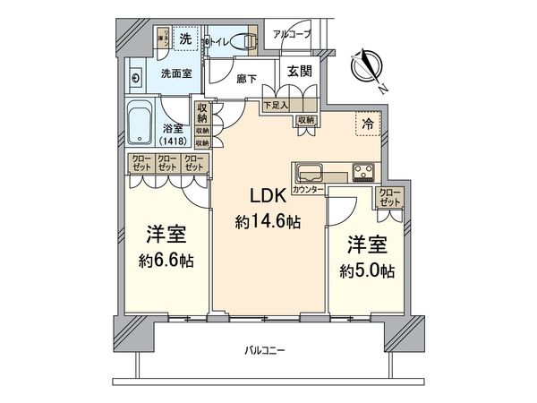 ザ・パークハウス中之島タワー 間取図(平面図) 間取図(平面図)