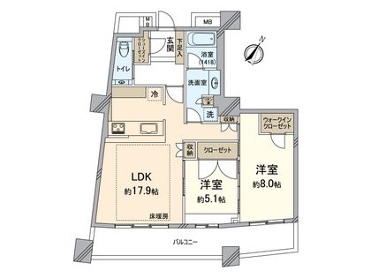 間取図(平面図)