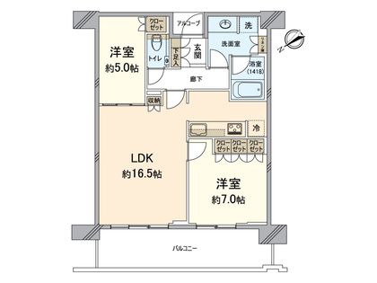 間取図(平面図)