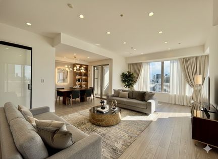 グランドメゾン京町堀タワー リビング