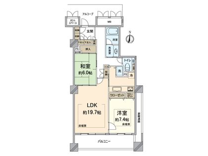 間取図(平面図)