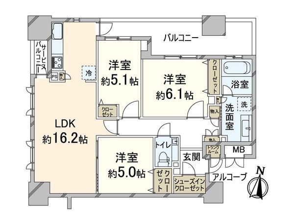 ウェリスジオ梅田レジデンス 間取図(平面図)