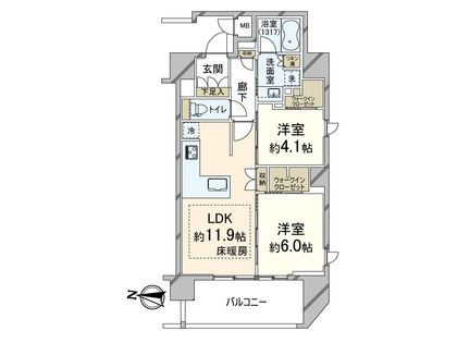 間取図(平面図)