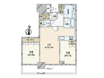 間取図(平面図)