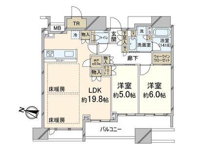 間取図(平面図)