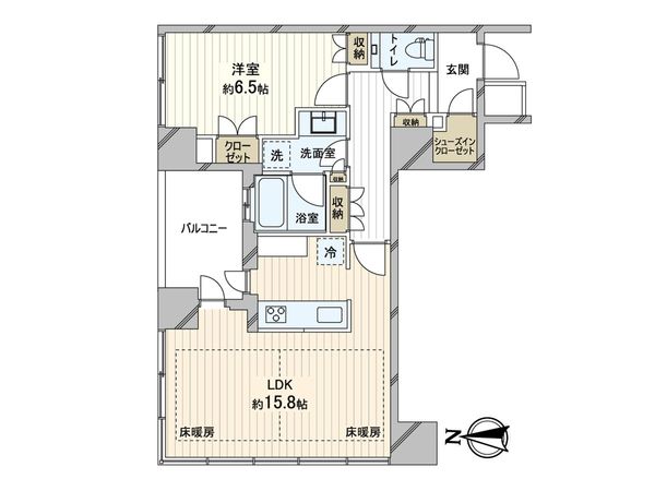 堂島ザ・レジデンスマークタワー 間取図(平面図) 間取図(平面図)