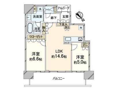 間取図(平面図)