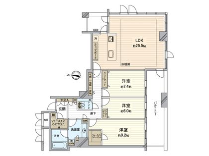 間取図(平面図)