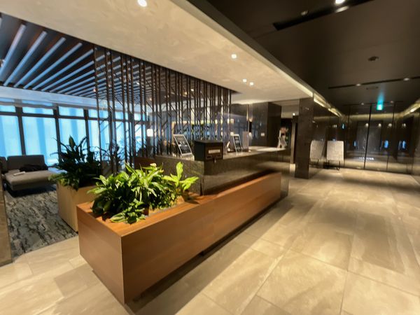 プレミストタワー靭本町 エントランス