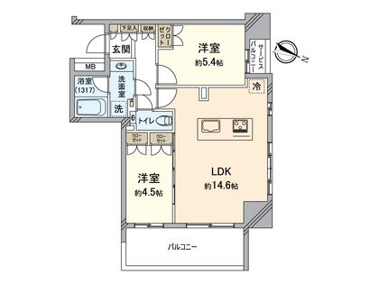 間取図(平面図)