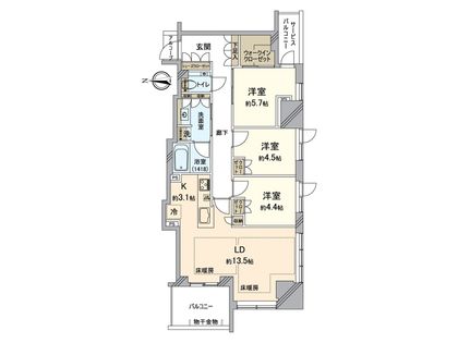 間取図(平面図)
