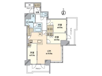 間取図(平面図)