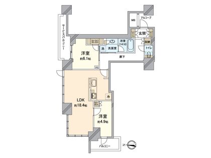 間取図(平面図)