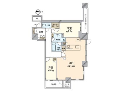 間取図(平面図)