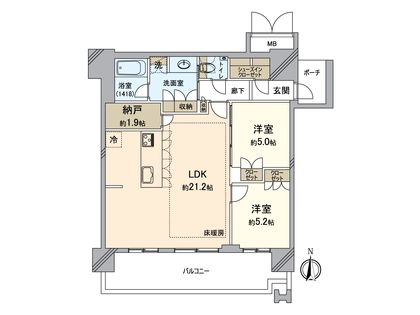 間取図(平面図)