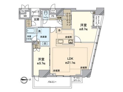 間取図(平面図)