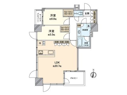 間取図(平面図)