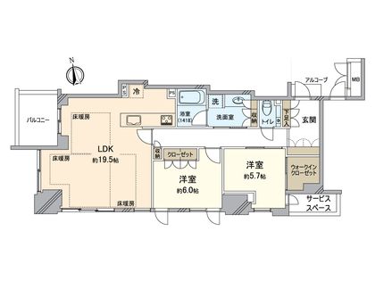 間取図(平面図)