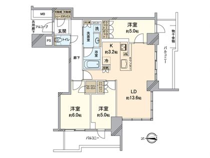 間取図(平面図)