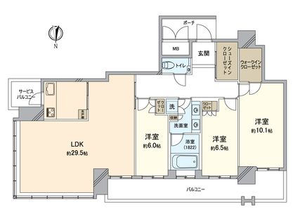 間取図(平面図)